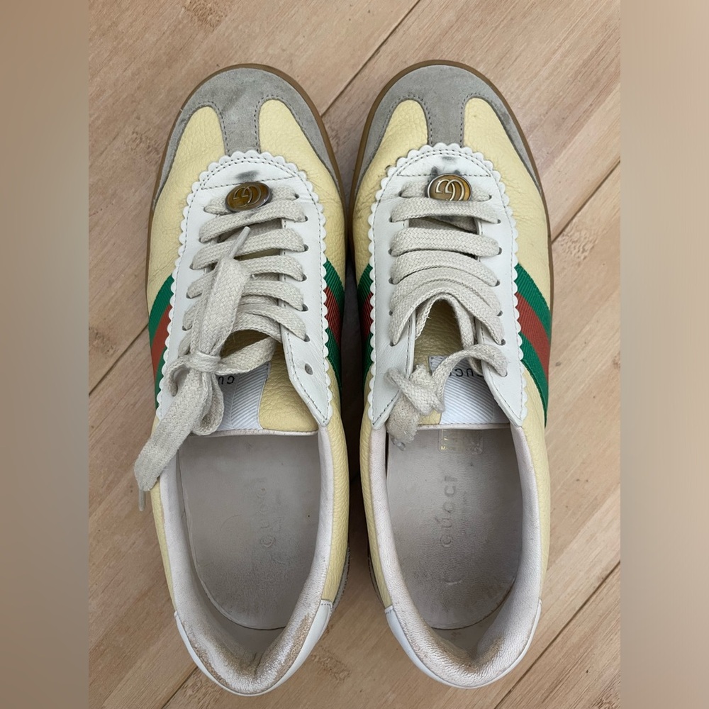 Gucci G47 low oatmeal snaekers for Women